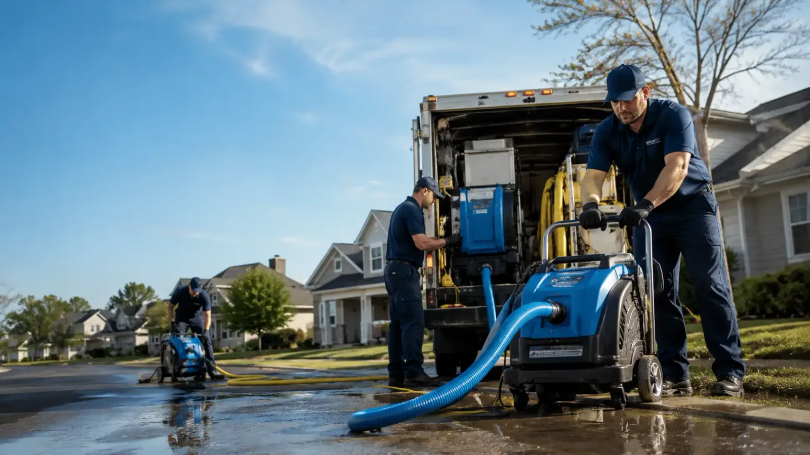 Flood Damage Cleanup in Meadow Creek, WV
